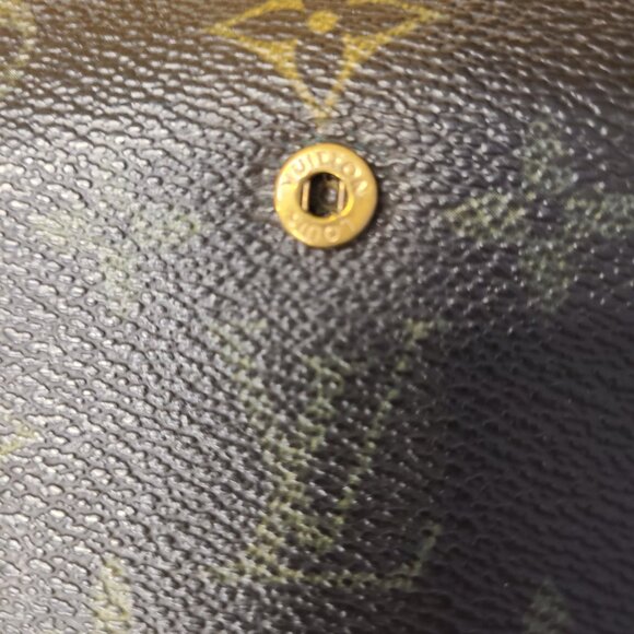 Louis Vuitton Monogram Portefeuille Viennois Kiss Lock Purse Wallet GUC 2009 - Picture 7 of 11